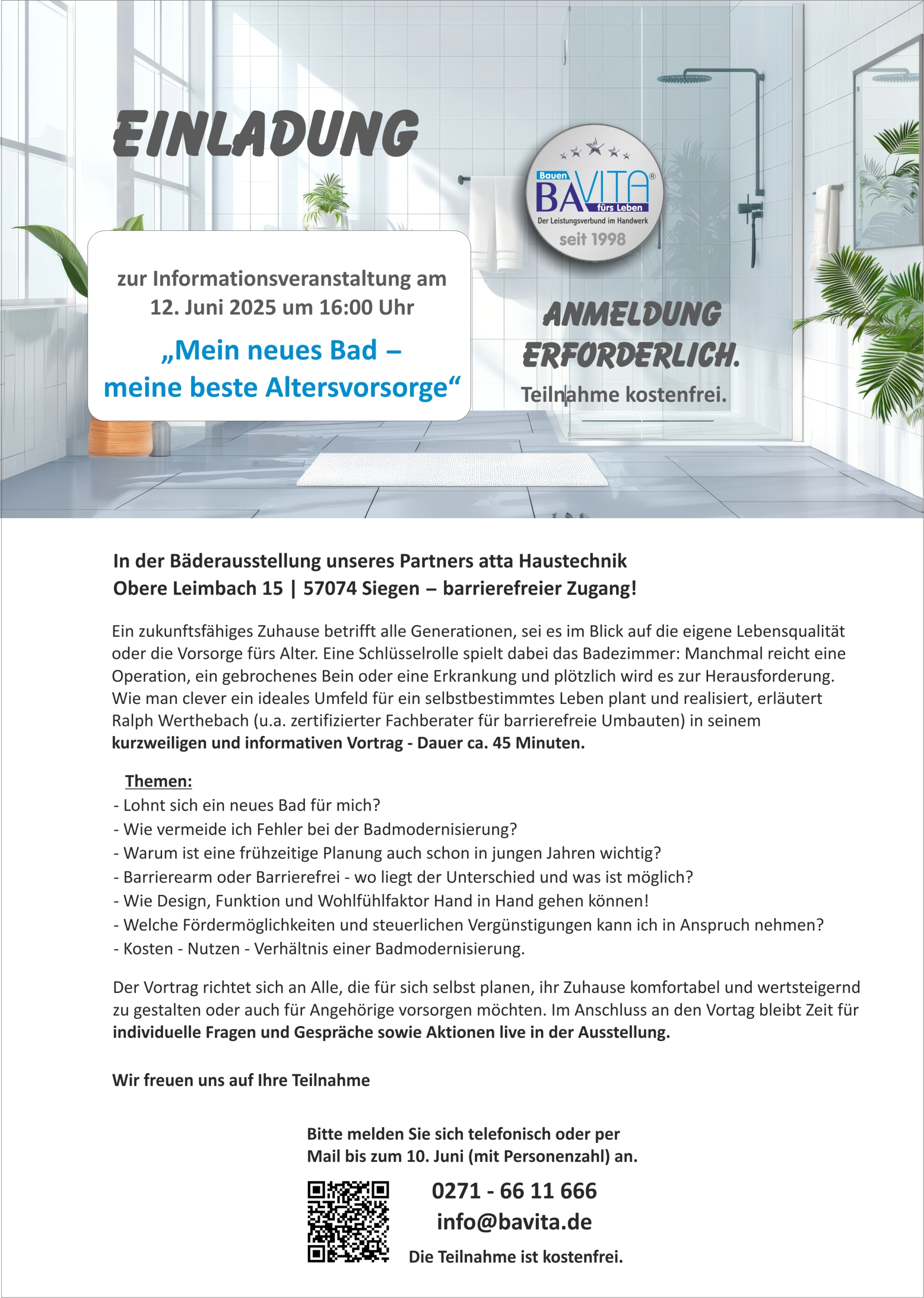 Einladung Internet